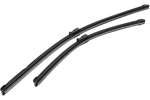 Hlyjoon Juego de Limpiaparabrisas y Brazo Delantero Brazo y Escobilla de Limpiaparabrisas Delantero para Coche Vehiculos para Focus C-MAX 2003 2004 2005 2006 2007 2008 2009