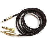 Audiokabel für Sennheiser-Kopfhörer HD595 / HD598 / HD558 / HD518, 1,2m/1,5m/1,8m.2,5m/3m (3m)