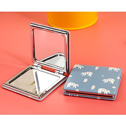 Jadebin D5 Cute Animal Cartoon Design Makeup Cosmetic Hand Folding Portable Pocket Mirror 1 Piece Square PU Leather Mirrors for Ladies Gift (Random Pack of 1) RS.125 (58.00% Off) - Amazon Jadebin D5 Cute Animal Cartoon Design Makeup Cosmetic Hand Folding Portable Pocket Mirror 1 Piece Square PU Leather Mirrors for Ladies Gift (Random Pack of 1) RS.125 (58.00% Off) - Amazon