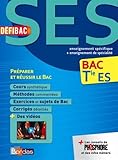 DéfiBac Cours/Méthodes/Exos SES Terminale ES