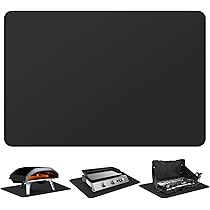 Floordirekt Feuerfeste Unterlage 120x100cm - Hitzeschutz Bis 1000°C