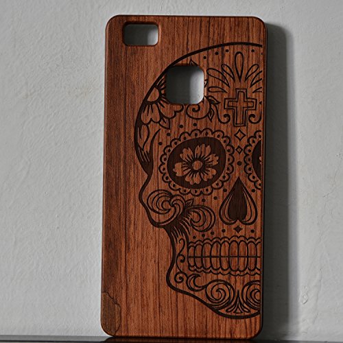 Sunroyal Funda Madera Huawei P9 Lite Wooden de Bamb Natural de la
Trasera Cubierta Lujo Bumper Shell para el Huawei P9 Lite Ultra Slim
Retro Carcasa Absorci n de Impactos Madera Real Duro de Parachoques M
vil -Skull Cr neo