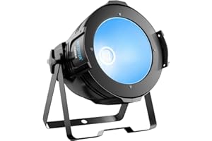 BETOPPER luces discoteca DJ luz escenario DMX Par luz foco RGB color 200W COB proyector control sonido auto flash light iluminación estroboscopio para teatro iglesia fotografía fiesta boda LC200W-H