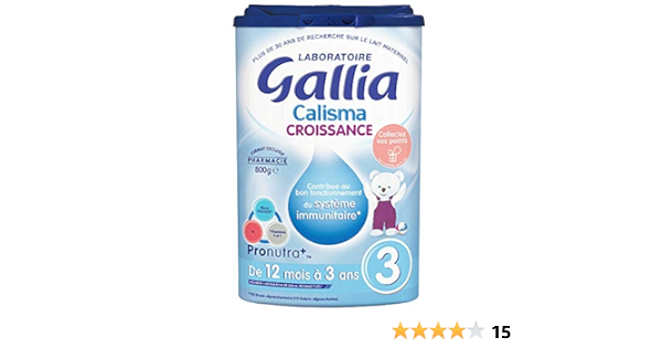Gallia 3 Lait Croissance 800g Amazon Co Uk Grocery