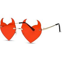 12 Pezzi Cerchietti Con Piume E Occhiali A Cuore Per Feste – Accessori Costume Halloween E Cosplay (Verde) - 5