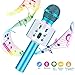 Produktbild FishOaky Bluetooth Karaoke Mikrofon, Kinder Drahtlose Tragbares Handmikrofon mit Lautsprecher für Erwachsene und Kinder für Sprach- und Gesangsaufnahmen, für Android/PC