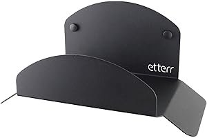 etterr | Support Tuyau Arrosage Mural | 100% Acier | Fabriqué en Europe | Support Tuyau Aspirateur | Porte Tuyau Arrosage Mural | Support Cable Voiture Electrique | Support Aspirateur