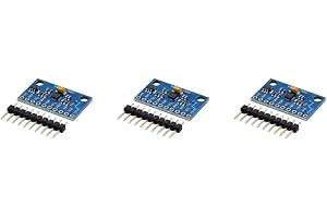 3-pack 9-axlad IMU sensormodul MPU-9255 gyro accelerometer magnetometer I2C för SPI 16-bitars 3-5V för Arduino gör-det-själv
