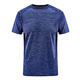 Yvelands Herren T-Shirt Weste T-Shirt Kurzarm Sommer Lässige Oansatz Fitness Sport Schnell Trocknend Atmungsaktiv Tank Tops Bluse