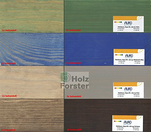 AURO Holzlasur Aqua Nr. 160-97 Palisander, 2,50 Liter - 3