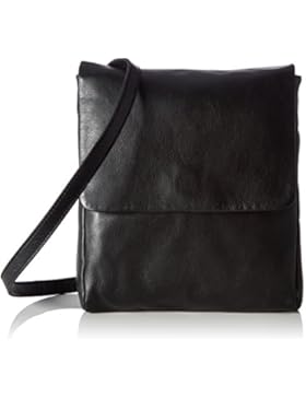Vagabond Damen Nice Schultertasche, Schwarz (Black), 5x23x19 cm