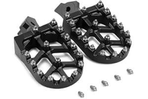 JFG RACING JFGRACING CNC Vorderfußrasten Fußrasten Ruhepedal Für KLR650 KL650 1987-2007