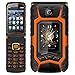 Produktbild Y56 Dual-Screen-Dual-SIM-One-Key-Anruf-Antwort Long-Standby-Touchscreen Robustes Senior-Handy GSM Kamera MP3/MP4 Klapp-Handy (Orange)