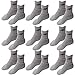 Produktbild 9 Paar Socken Kappa Farbe Grau Größe 39 - 42 Tennissocken Strümpfe Arbeitssocken Herrensocken Socke