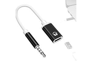 USB-C till 3,5 mm digital ljuduttag adapterkabel - typ C hane/hona