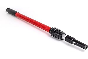 COMENSAL Telescopic Pole 73 cm - 120 cm - Telescopic Handle for Facade Spatula - Surface Spatula - 2 Handles - Made of Fibreglass - Made in EU