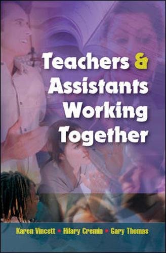 Teachers and Assistants Working Together: A Handbook