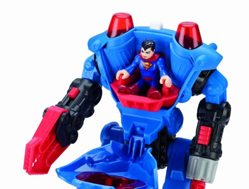 Fisher-Price Imaginext DC Super Friends Superman and Exoskeleton Suit