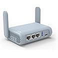GL.iNet GL-MT1300 (Beryl) Dualband Gigabit WLAN Router AC1300 400Mbps (2.4GHz) + 867Mbps(5GHz) Wi-Fi,Pocket Hotspot, IPv6, To
