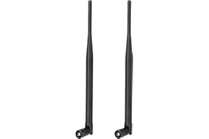 Eightwood Antenna 868 MHz RP-SMA Adattatore omnidirezionale dedicato Frequenza Girevole Tilt 2 pezzi per Homematic CCU3 CCU2 Raspberry Pi HM MOD RPI PCB ELV Kit