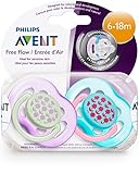 Philips Avent SCF172/22 Beruhigungssauger 6-18 Monate (2 Stück / sortiert) - 6