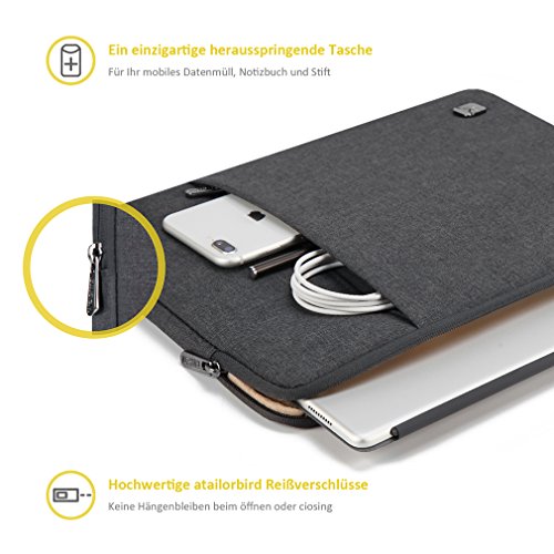 CAISON Wasserdicht 10 1 Zoll Tablettenh  lse Etui H  lle Tasche f  r 2017 Neu 9 7  Samsung Galaxy Tab S3   10  Lenovo Tab 4 Plus   2017 Neu 10 5  iPad