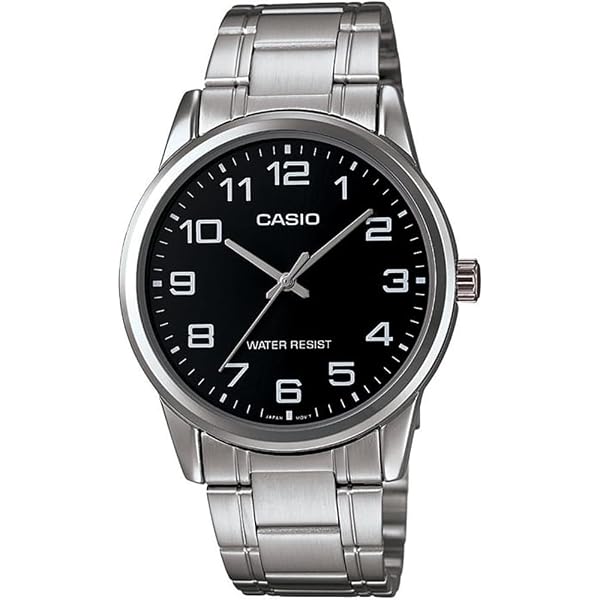 Montre Casio MTP-V006L-1B Pour Homme - Quartz, Cadran Et Bracelet Noir, Classique, Neuve étiquetée