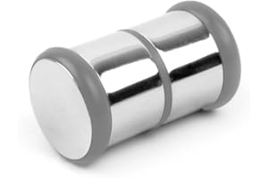 AQUADE Türgriff Türknauf Duschtürgriff Griff Dusche Beschlag Duschtürknopf Dusche-Griff Schrankgriff Türknaufgarnitur Farbe: Glanzverchromt Gewinde: M6 34mm