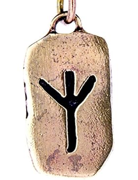 Runen Anhänger Algiz aus Bronze Nr.101