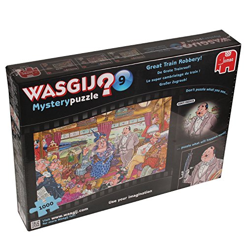Wasgij 1000 Piece Mystery 9 The Great Train Robbery Jigsaw Puzzle