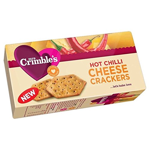 Mrs Crimbles Hot Chili Käse-Cracker 130G
