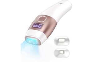 Svoky IPL Haarentfernungsgerät Laser für Frauen und Männer mit 999.900 Lichtimpulse, Dauerhaft Schmerzlose Laser-Haarentfernung Mit Gefrierfunktion für Gesicht Achselhöhlen Beine Bikinizone, Cord