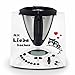 Produktbild Thermomix Aufkleber "mit Liebe kochen" hochwertiger,langlebiger Aufkleber, viele Farben zur Auswahl TMX 31 TM31 Thermomix Sticker Skin