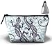 Produktbild Tragbare Shell Make-up Tasche Clutch Gecko Eidechse Muster Reise Aufbewahrungstasche Telefon Geldbörse