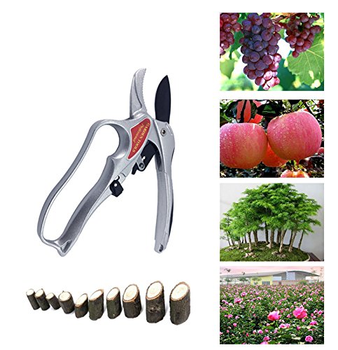 Gartenschere Ratchet Secateurs Primus Qualität Blades Landwirtschaftliche Heavy Duty Ergonomische Garten Hand Pruners Baumscheren - 3