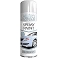 Classic Signature - 12 x Auto Extreme Silver Body Spray Paint 250ml Professional Quality, Perfect Finish for Cars, Bikes,Vans, Metal, Wood