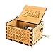 Produktbild MINSOTO The Legend of Zelda Film Thema Antik Carved Musik Box Handkurbel aus Holz Spieluhr Spielzeug