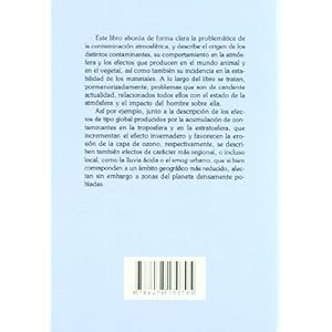 Química Atmosférica. Origen y Efectos de la Contaminación (Ecología)