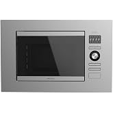 Cecotec GrandHeat 2090 Built-In Steel Digital Built-in Microwave. 800W Power, Built-in, 20 Liters, Grill, 8 Preset Functions,