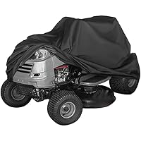 Yardwe Rasenmäher Abdeckplane Rasentraktor Abdeckhaube Abdeckung UV-beständig wasserdichte Aufsitzmäher Staubschutz…