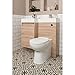 Produktbild Aquariss Designer RH Oak Combi Bathroom Vanity Unit with Basin + Back to Wall Toilet