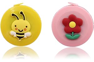 FAMIDIQGO Metro a nastro retrattile per misurare lunghezza, petto, vita, ecc., 2 pezzi