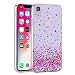 Produktbild Shinyzone iPhone XR 6.1 Zoll Hülle,Kristall Transparent [Silikon TPU] mit Liebes-Herz Muster,[Stoßfest] Handyhülle Durchsichtige Rückschale Bumper Schutzhülle für iPhone XR 6.1 Zoll