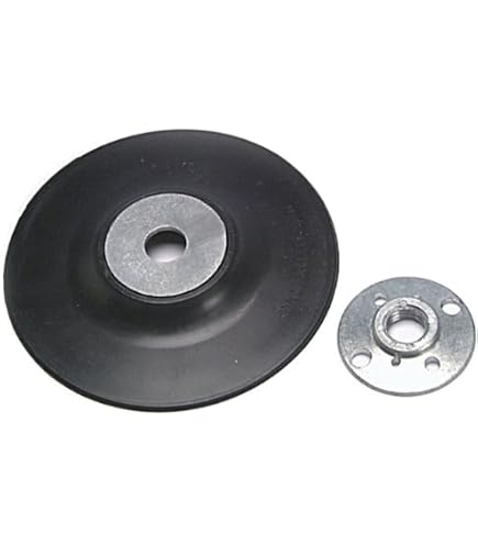 Plateau Support Caoutchouc Pour Meuleuse SCID - Diamètre 115 Mm, Filetage M14, Neuf