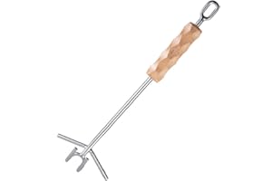 ‎CAMPING MOON CAMPINGMOON Camp Dutch Oven Deckelheber zum Heben und Tragen von Dutch Oven mit Holzgriff MS-34