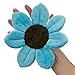 Baby Blue Mini Bloom Soft Baby Bath Flower Scrubbie - Blooming Bath Wash Cloth