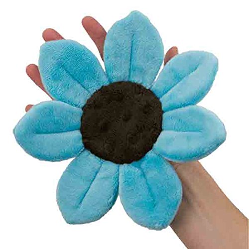 Baby Blue Mini Bloom Soft Baby Bath Flower Scrubbie - Blooming Bath Wash Cloth