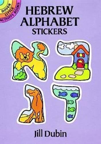 Hebrew Alphabet Stickers (Little Activity Books)