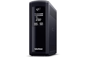 CyberPower VP1600EILCD Alimentation d'énergie Non interruptible Interactivité de Ligne 1600 VA 960 W 8 Sortie(s) CA