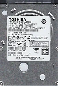 TOSHIBA MQ01ABF050, AA00/AM002C, HDKCB06H0A01 S, Toshiba 500GB SATA 2.5 Hard Drive